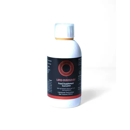 Lipo-Curcumin Turmeric Food Supplement, Anti-inflammatory and Pain Relief, 250 ml