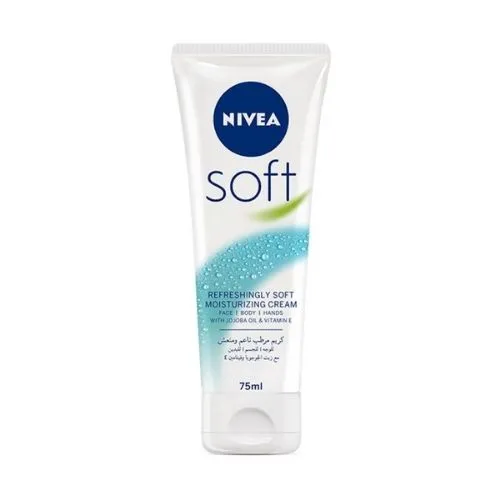 Nivea  Soft Moisturizing Cream for Face, Hands and Body 75 ml