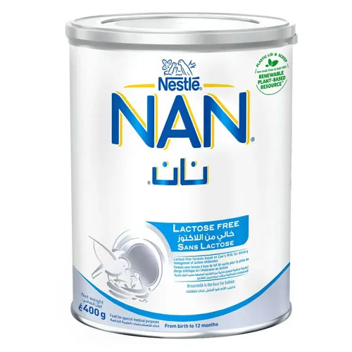 Nan LF Infant Milk, Lactose Free, 400g