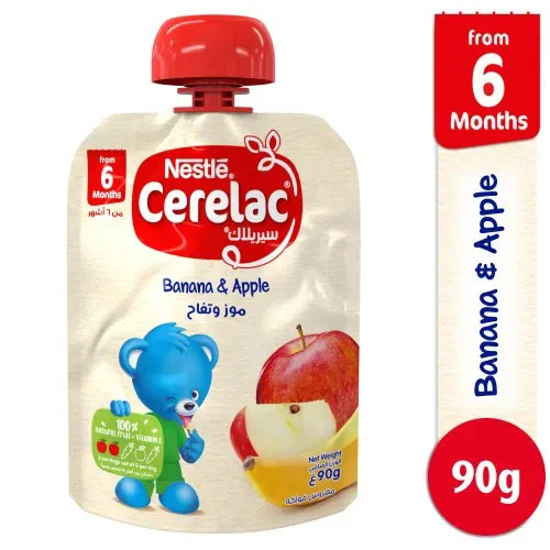 Nestle Banana & Apple Liquid Cerelac, 90g