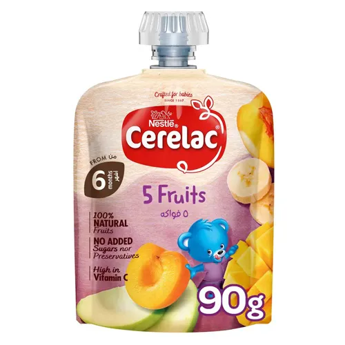 Nestle Cerelac Liquid 5 Fruits, 90g