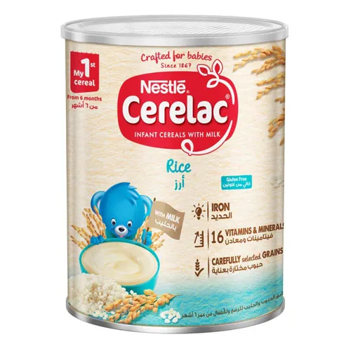 Nestle Cerelac Rice Gluten Free 1000g
