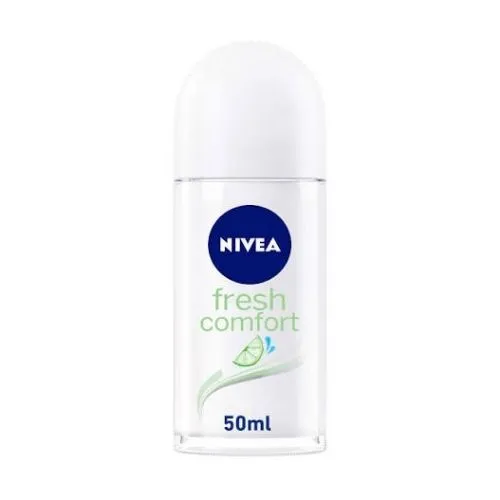 Nivea Antiperspirant Roll-On, Fresh Comfort for Women, 50 ml