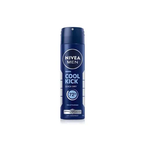 Nivea Antiperspirant Spray Cool kick for Men, 150 ml