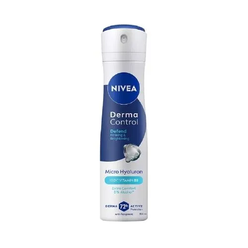 Nivea Antiperspirant Spray, Derma Control B5 for Women, 150 ml