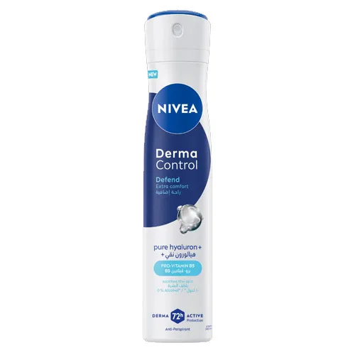 Nivea Antiperspirant Spray Derma Control B5 for Women, 200 ml
