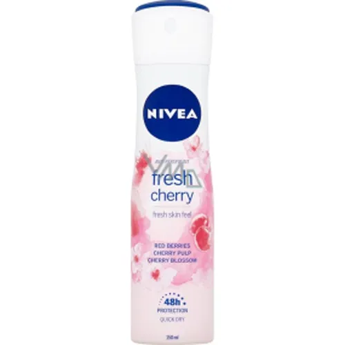 Nivea Antiperspirant Spray, Fresh Cherry for Women, 150 ml