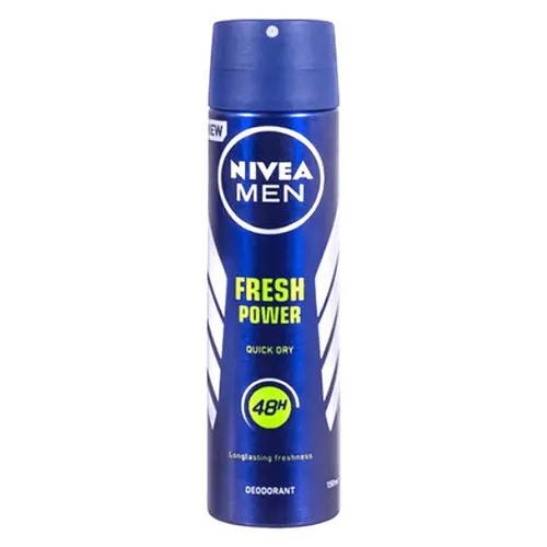 Nivea Antiperspirant Spray Fresh Power for Men, 150 ml