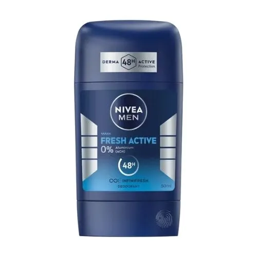 Nivea Antiperspirant Stick Fresh Active for Men, 50 ml