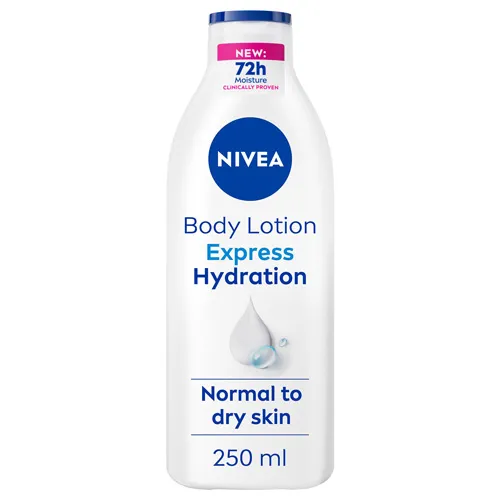 Nivea Body Lotion Express Moisture Normal to Dry Skin, 250 ml
