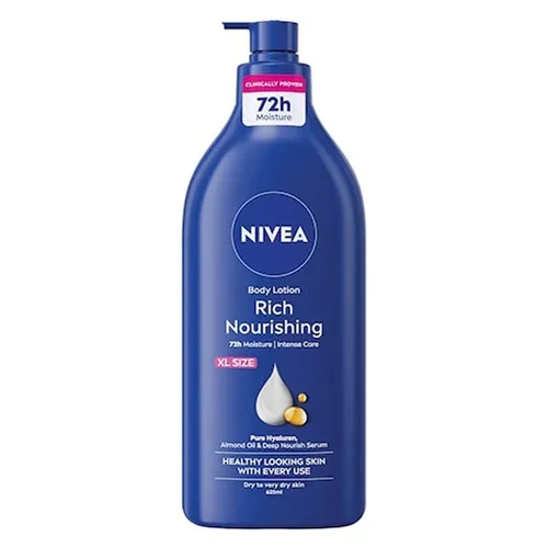 Nivea Body Lotion Nourishing Extra Dry Skin, 625 ml