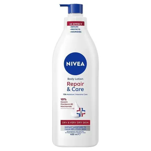 Nivea Body Lotion Repair and Care Dry Skin, 400 ml