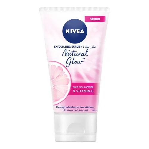 Nivea Naturally Fresh Face Scrub, 100 ml