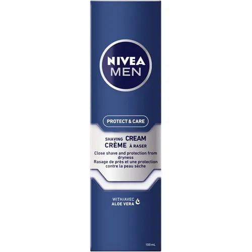 Nivea Shaving Cream Protect and Care Mild for men, 100 ml