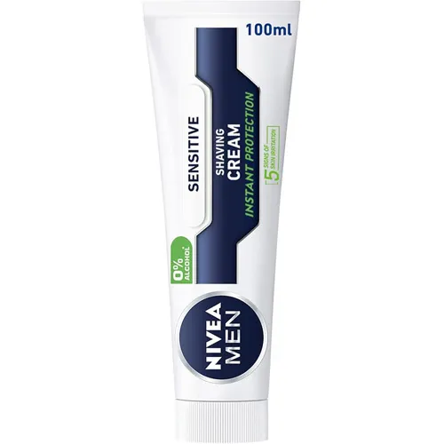 Nivea Shaving Cream Sensitive for men, 100 ml