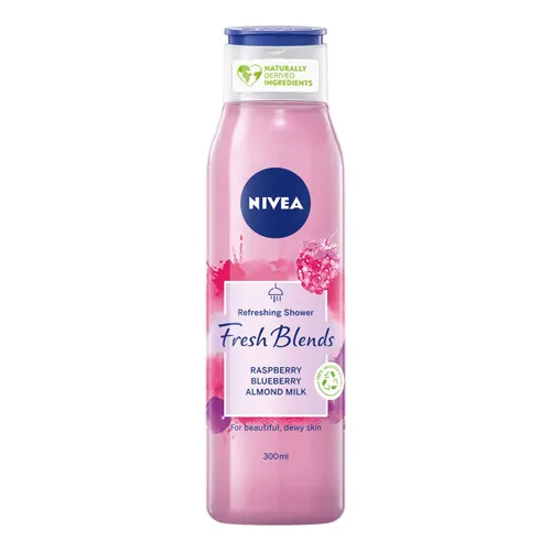 Nivea Shower Gel Fresh Blends Raspberry, 300 ml