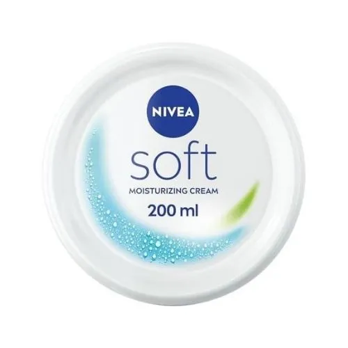 Nivea Soft Moisturizing Cream for Face, Hands and Body 200 ml