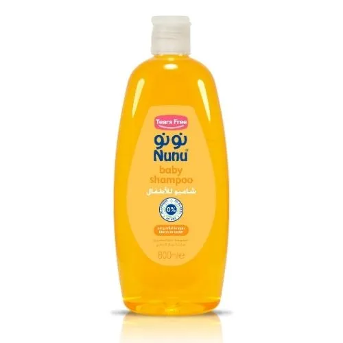 Nunu Baby Tear-Free Shampoo Gentle for Scalp, 800 ml