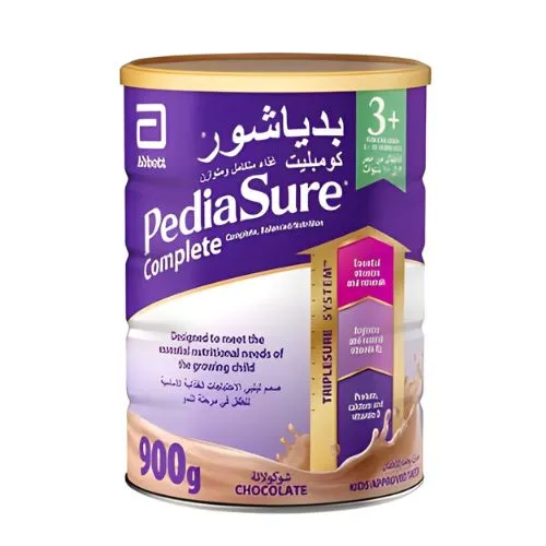 PediaSure+3 Complete Chocolate Food Supplement, 900g