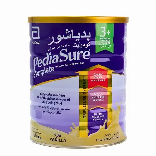 PediaSure+3 Complete Vanilla Food Supplement, 1600g
