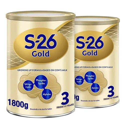 S26 Gold 3 Progress Infant Milk, 1800 x2 g ,Offers, double box