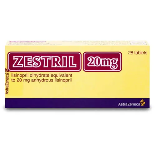 Zestril 20 mg, 28 Tablets
