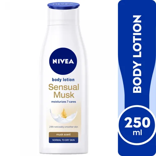 Nivea Body Lotion Sensual Musk Normal to Dry Skin, 250 ml