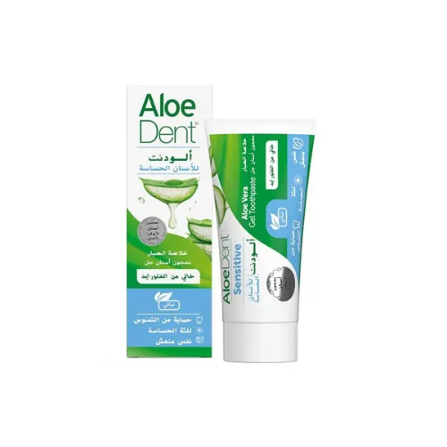 AloeDent Natural Toothpaste for Gums and Sensitive Teeth, 50ml