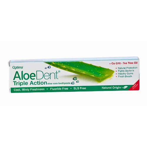 AloeDent Triple Action Toothpaste with Aloe Vera, 100ml