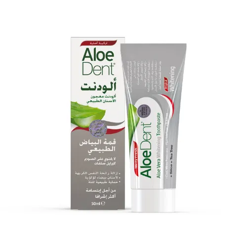 AloeDent Whitening Toothpaste with Aloe Vera, 50ml