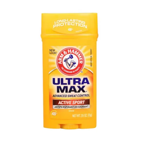 Arm & Hammer Ultra Max Anti-Perspirant Deodorant Active Sport for Unisex, 73g