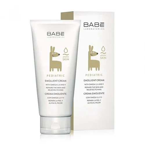 Babé Pediatric Emollient Cream with Omega 3, 6, and 9, 200ml