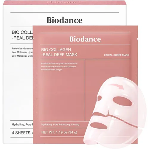 Biodance Bio-Collagen Real Deep Mask, 4 pcs