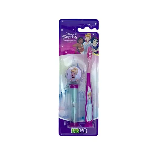 Disney FabLab Kids Toothbrush,Cinderella With Sand Timer
