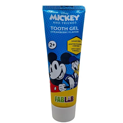 Disney FabLab Mickey Strawberry Toothpaste for Children, 75 ml