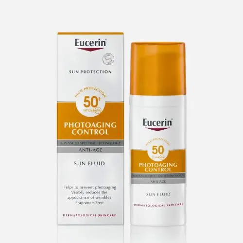 Eucerin Sunscreen Cream +50 Anti-Aging Protection, 50ml