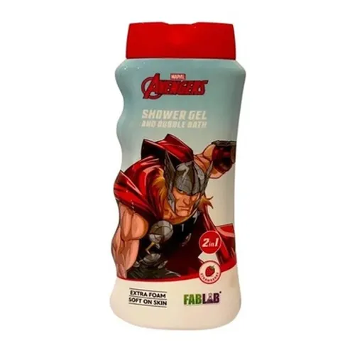 FabLab Avengers Shower Gel & Bubble Bath For Kids 475ml