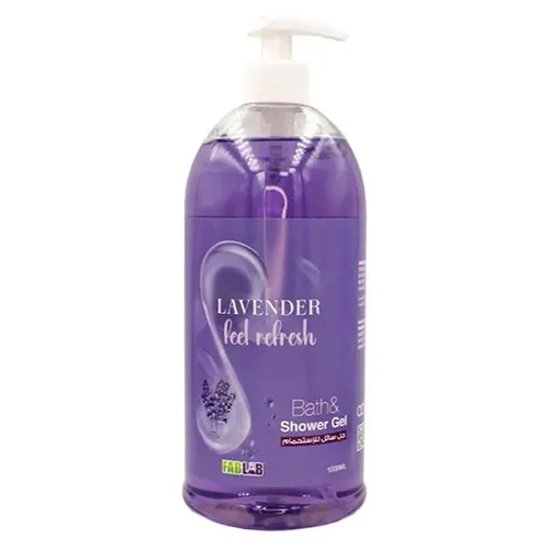 FabLab Bath & Shower Gel Lavendar 1000ml