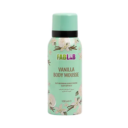 FabLab Moisturizing Body Mouse With Vanilla Scent 100ml