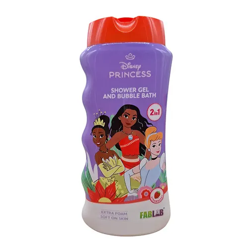FabLab Princess Shower Gel & Bubble Bath For Kids 475ml