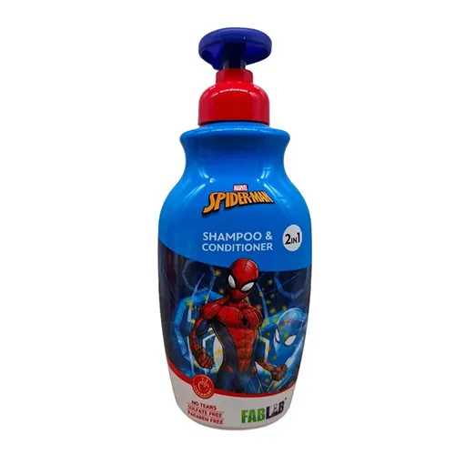 FabLab Strawberry Shampoo & Conditioner for Kids – Spider Man  500ml