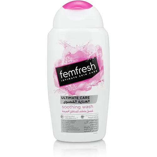 Femfresh Soothing Intimate Wash, Maximum Care with Probiotics, 250 ml
