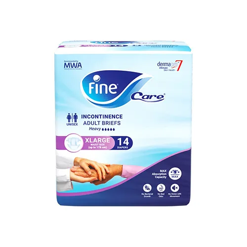Fine Care  Adult Diaper For Heavy Incontinence, X Large, 14 pcs