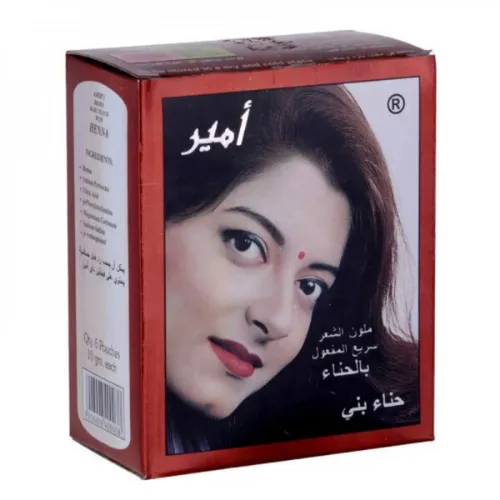 Henna Hair Color Brown - Amir's, 10g