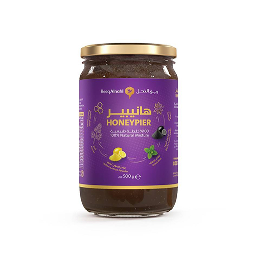 Honeypier Natural blend from Reeq Alnahl, 500g