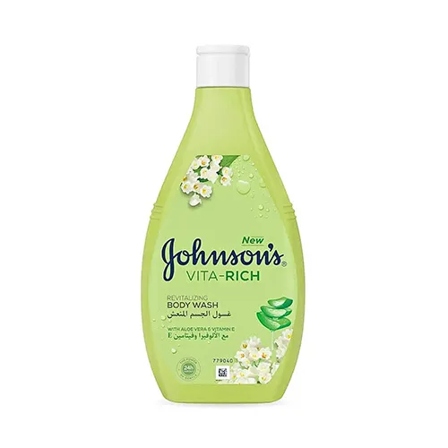 Johnson's Vita-Rich Refreshing Body Wash with Aloe Vera and Vitamin E, 400ml