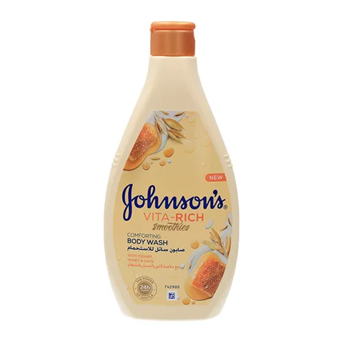 Johnson's Vita-Rich Shower Gel with Milk, Honey & Oat Extract, 250ml