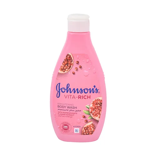 Johnson's Vita-Rich Shower Gel with Pomegranate Blossom Extract, 250ml