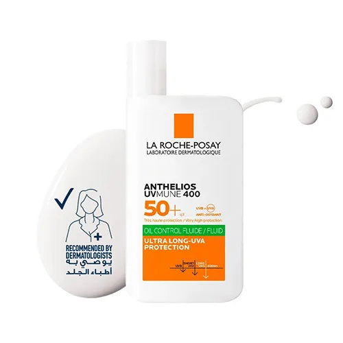 La Roche-Posay Anthelios UV Mion 400 Sunscreen +SPF 50 Invisible Fluid, 50ml