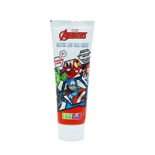 Marvel FabLab Avengers Strawberry Toothpaste for Children, 75 ml